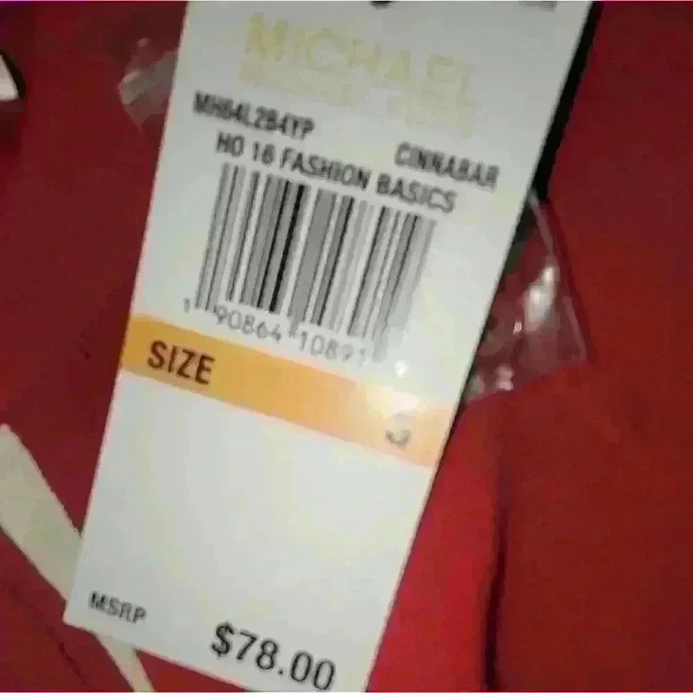 - NWT MICHAEL KORS CINNIBAR BLOUSE